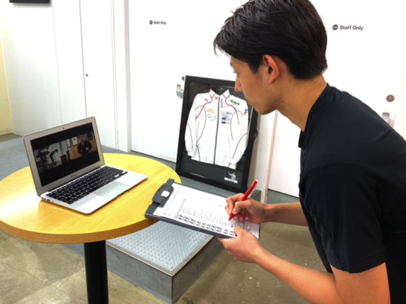 オンラインConditioning Consultation（カラダの評価）